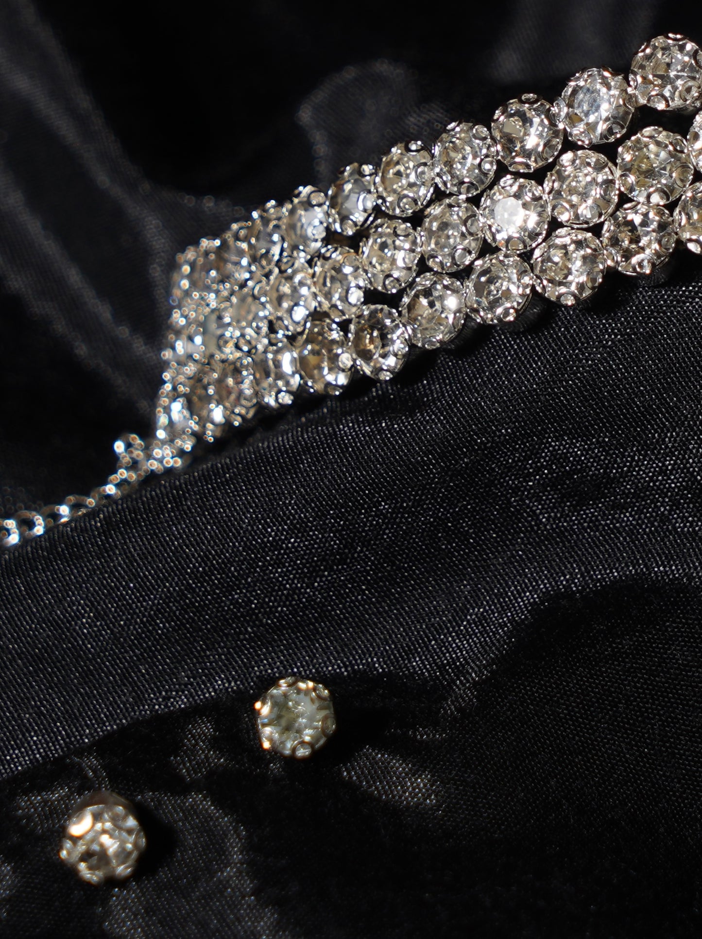 SIDRA- AD Diamanté Choker Necklace Set