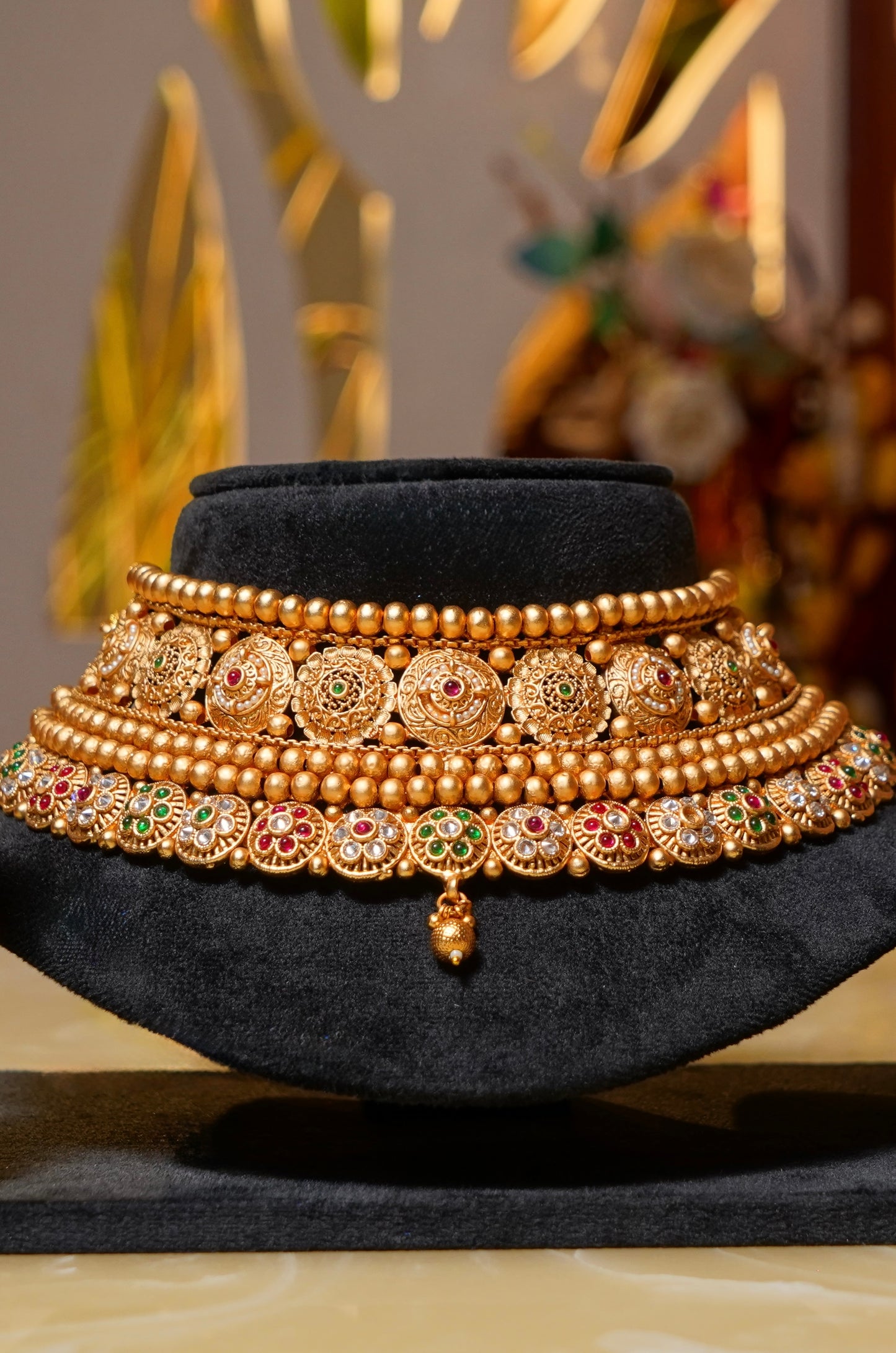 GULNAAR- Antique Bridal Set