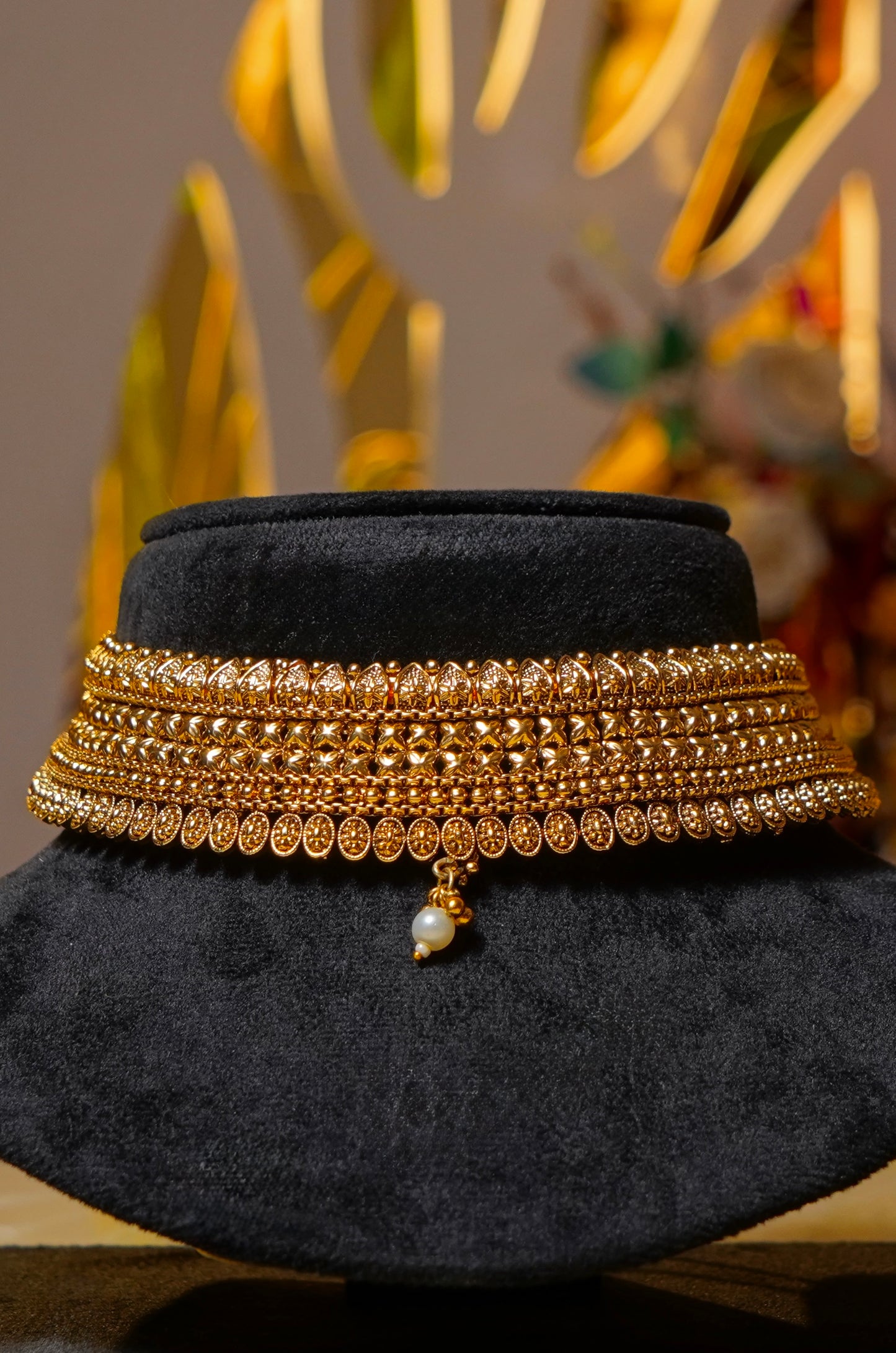 JOHAR- Antique Choker Set
