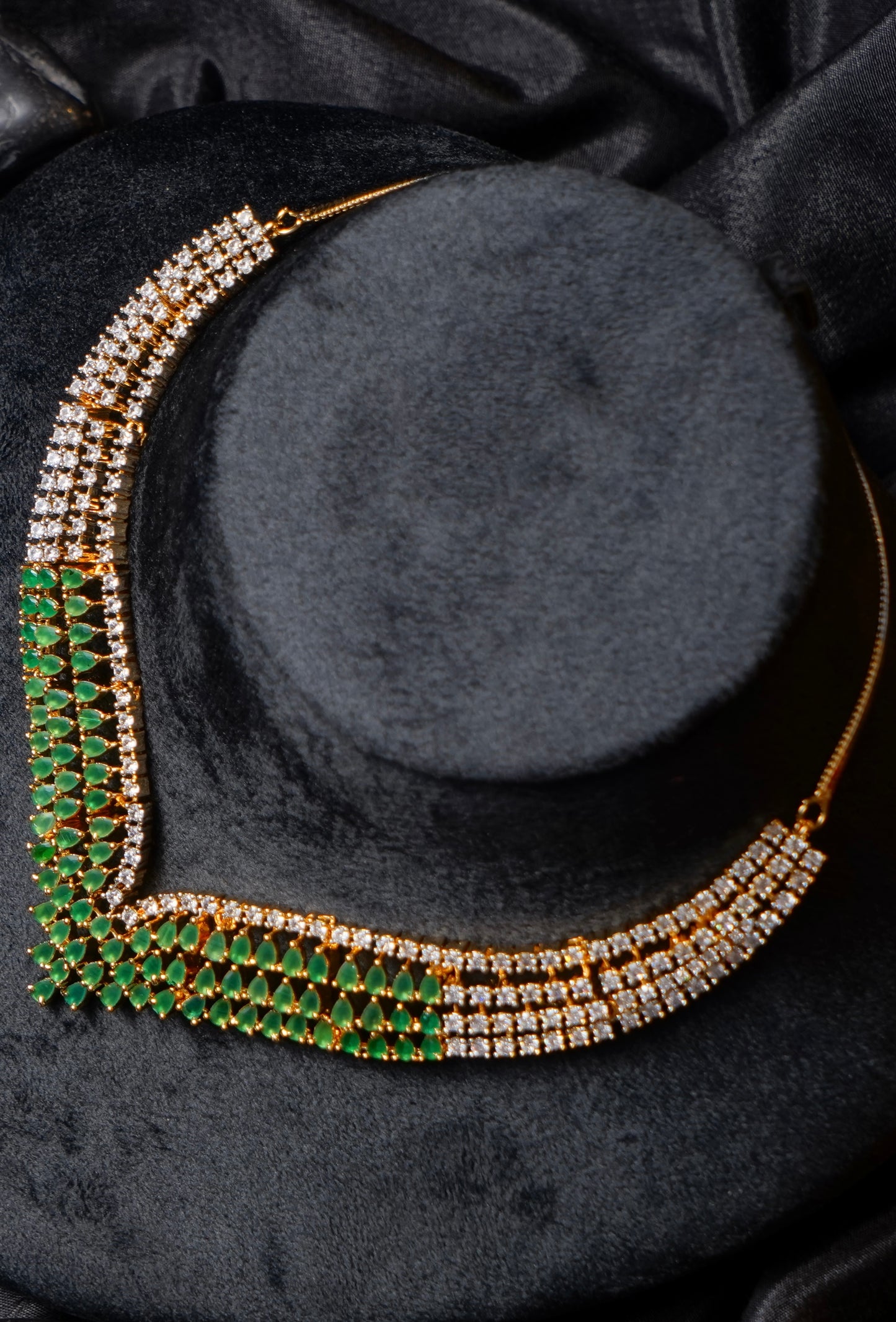 LASHKAR- AD Diamanté Necklace Set