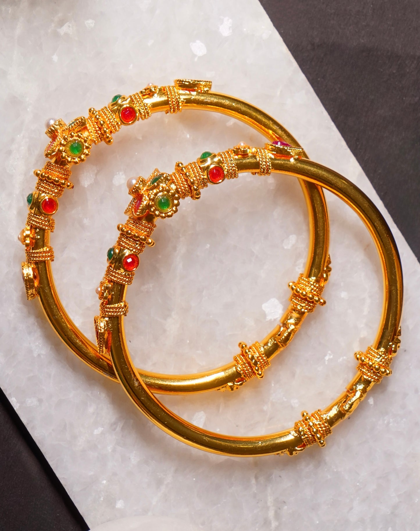 MEHAK- Golden Kadas (Set of 2)
