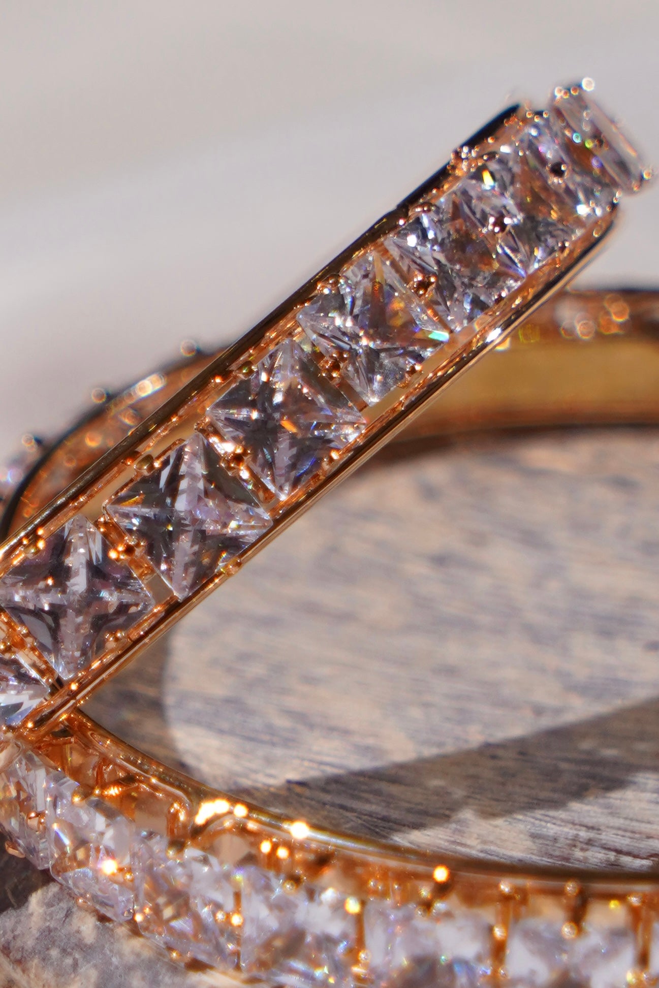 PREET- Silver AD Bangles (Set of 2)