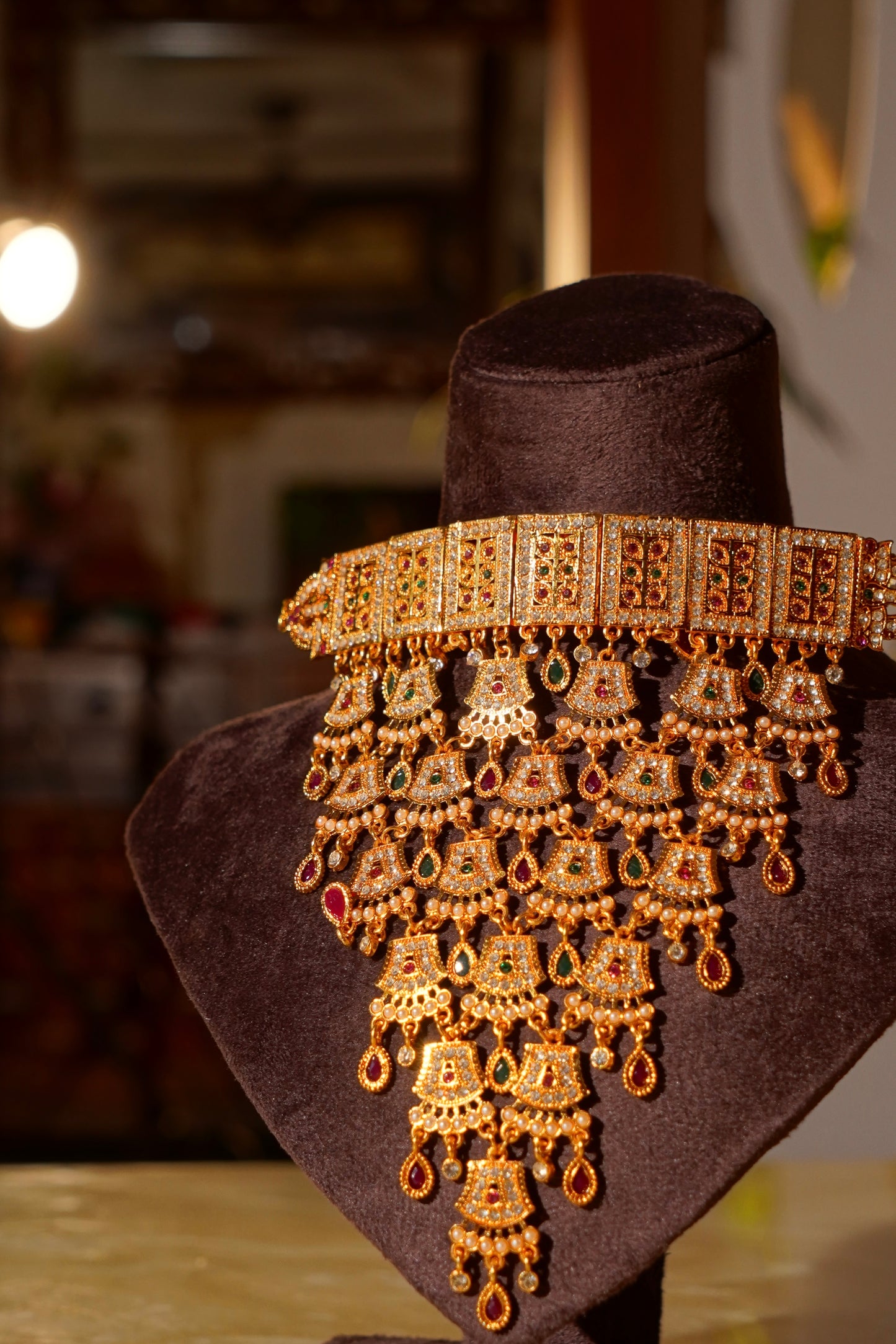 ZAHRA- Gold Choker