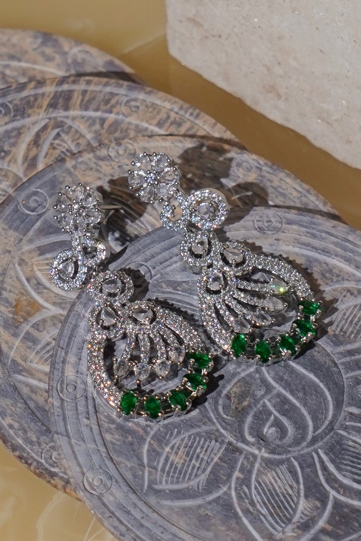 ZARI- AD Statement Earrings