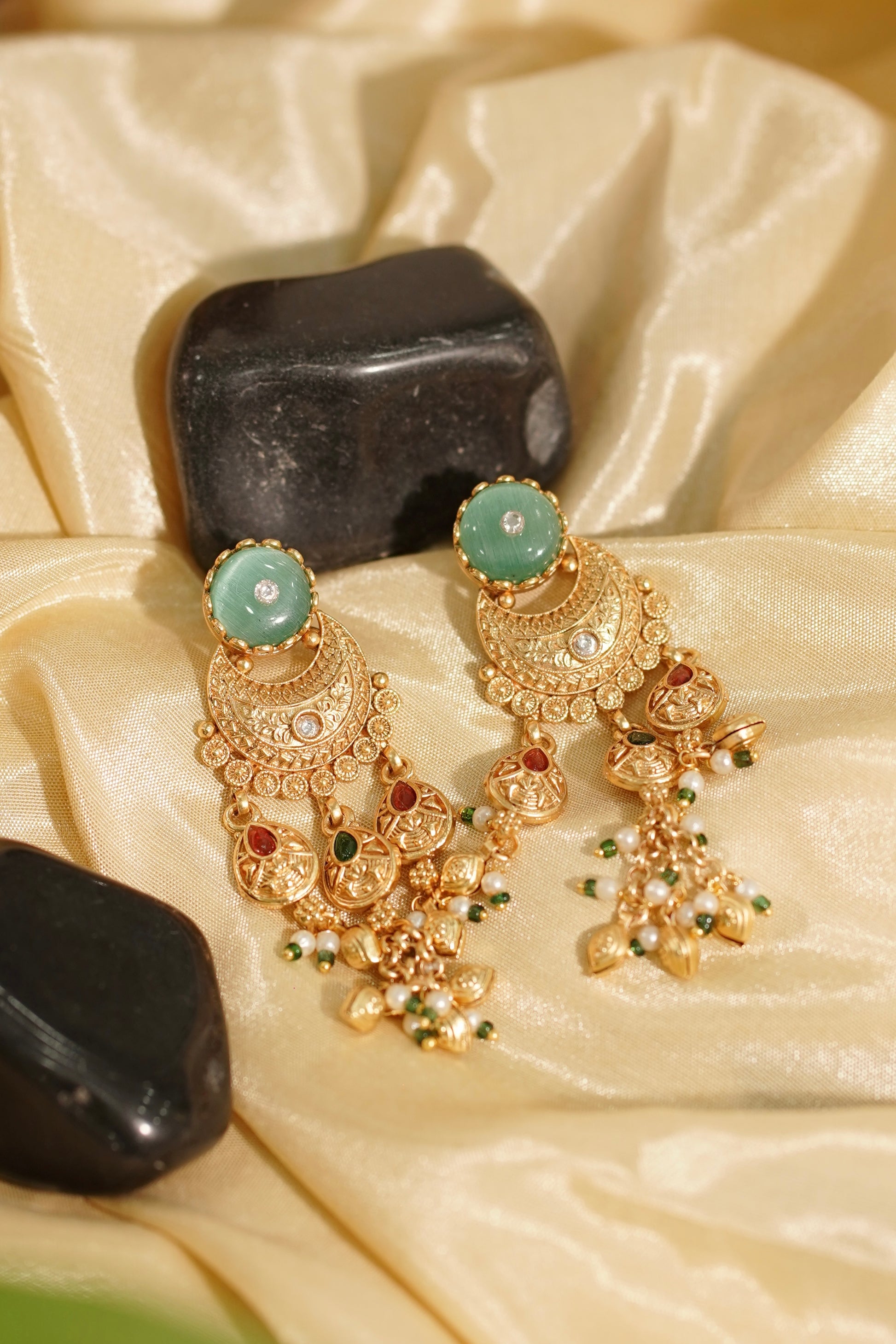 BANO Antique Necklace Set, view 5 — AFREEN by toor