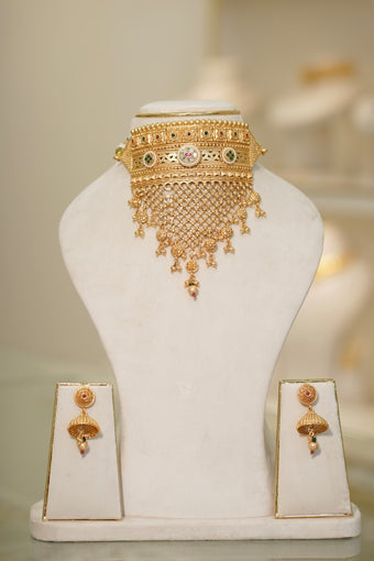 BILLO Antique Choker Set — AFREEN by toor