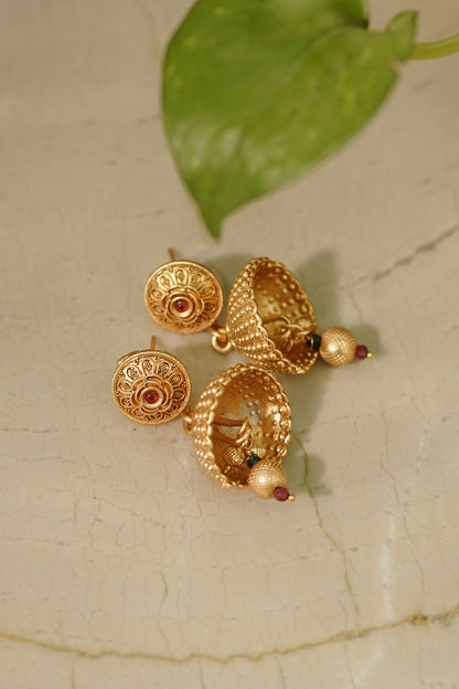 BILLO Antique Choker Set, view 3 — AFREEN by toor