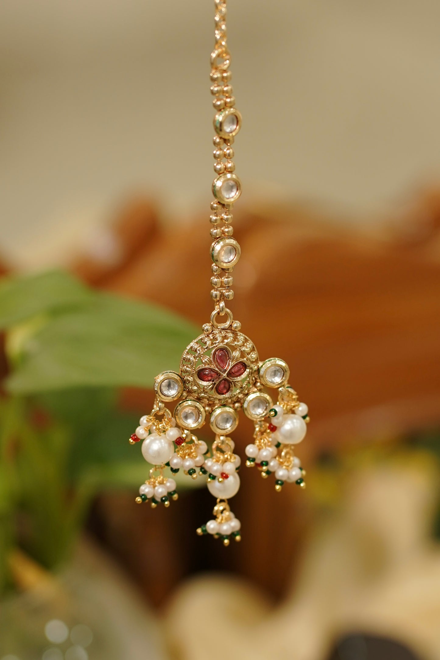 MOTI Antique Necklace Set, view 5 — AFREEN by toor