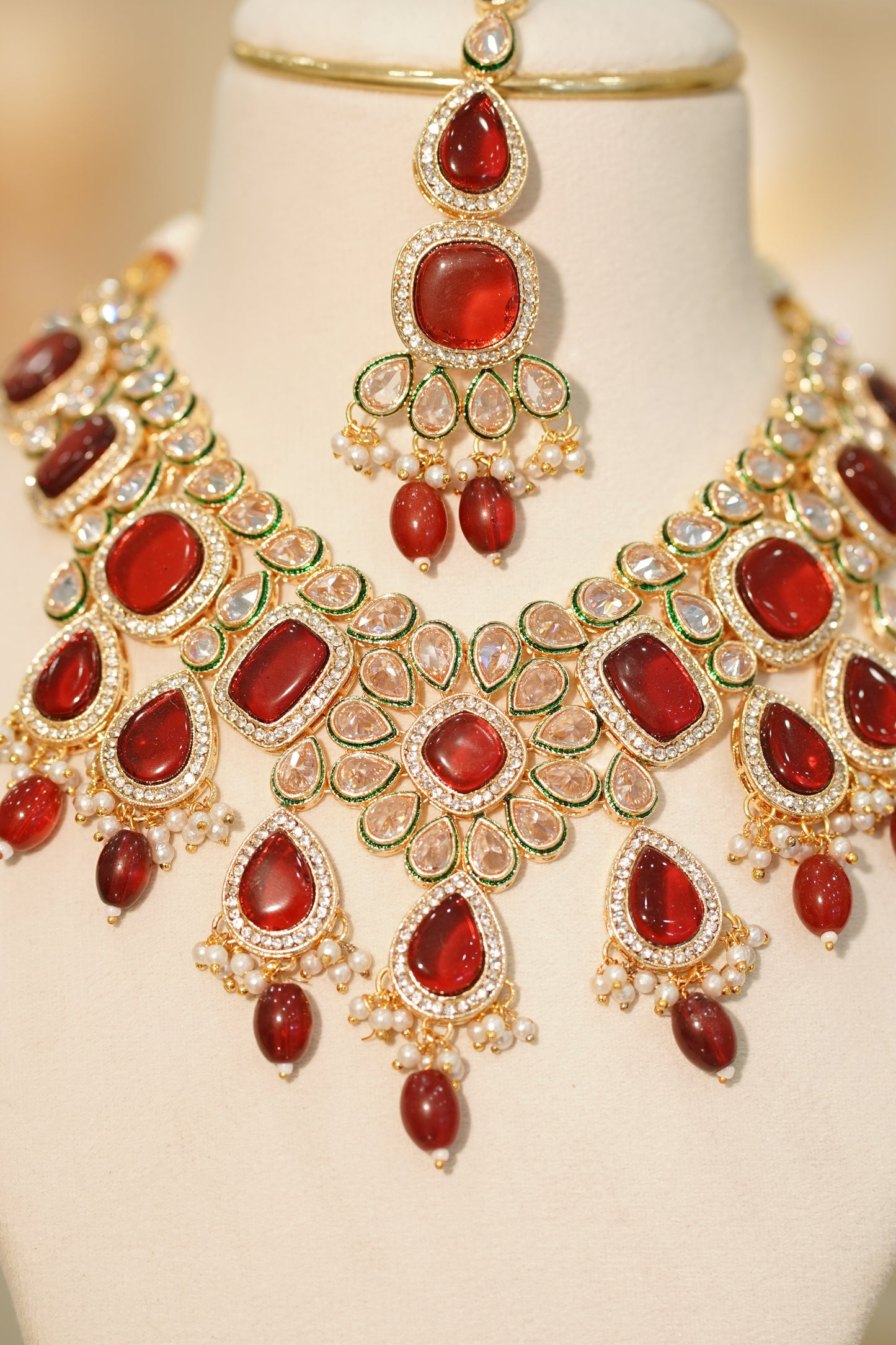 GULABO Necklace Set, view 2 — AFREEN by toor