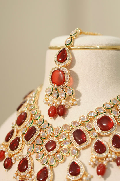 GULABO Necklace Set, view 3 — AFREEN by toor