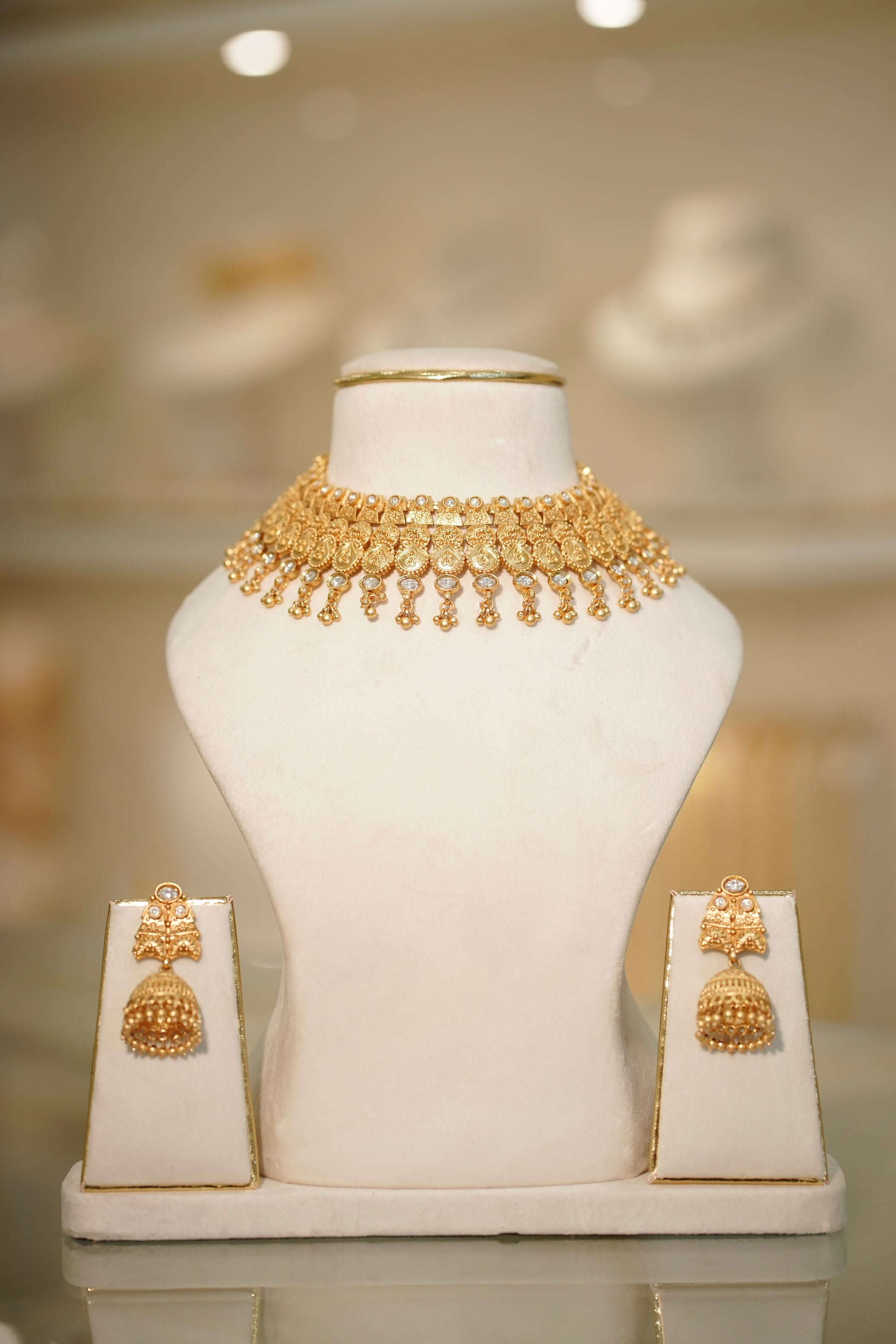 FATIMA Antique Choker Set — AFREEN by toor