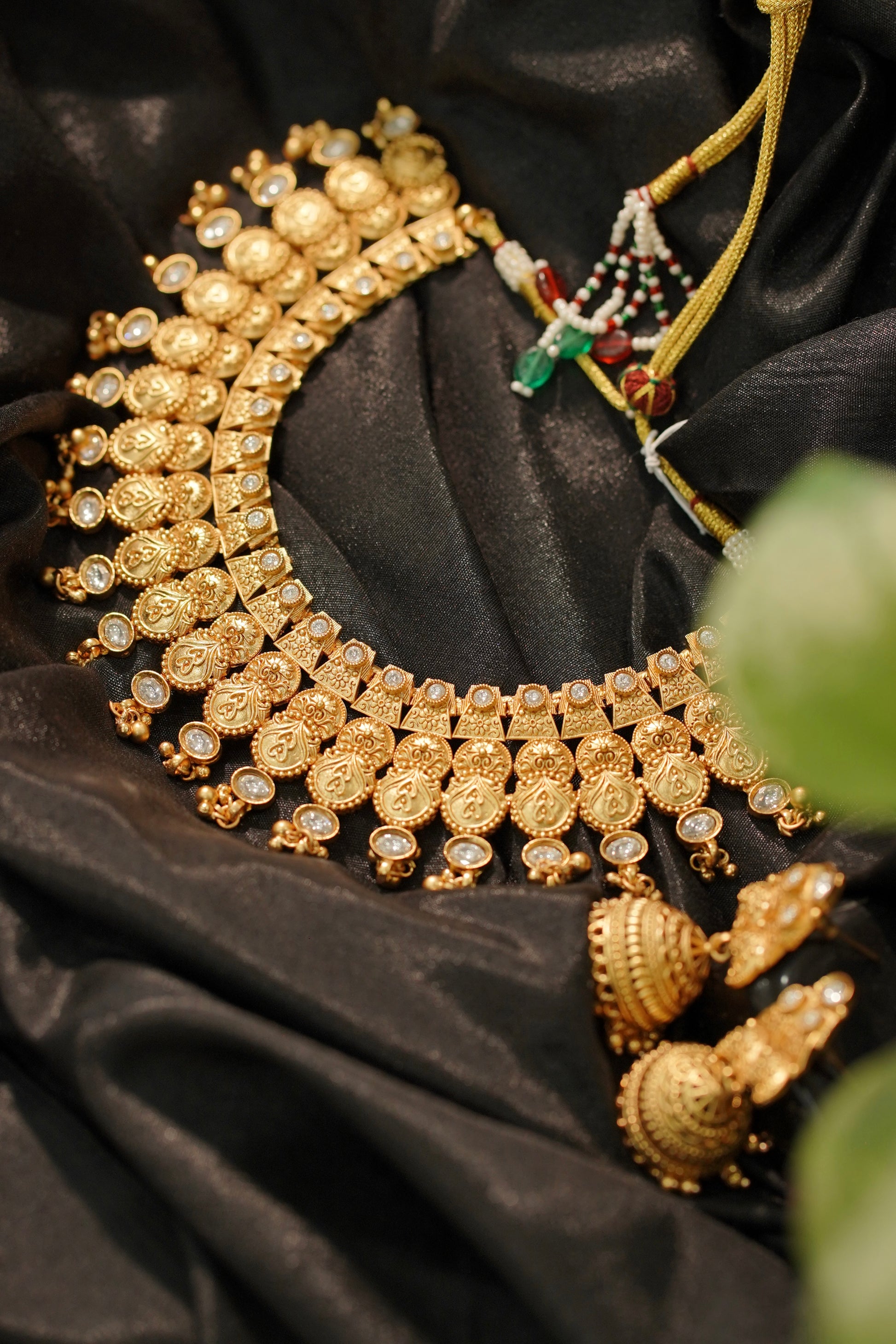 FATIMA Antique Choker Set, view 3 — AFREEN by toor