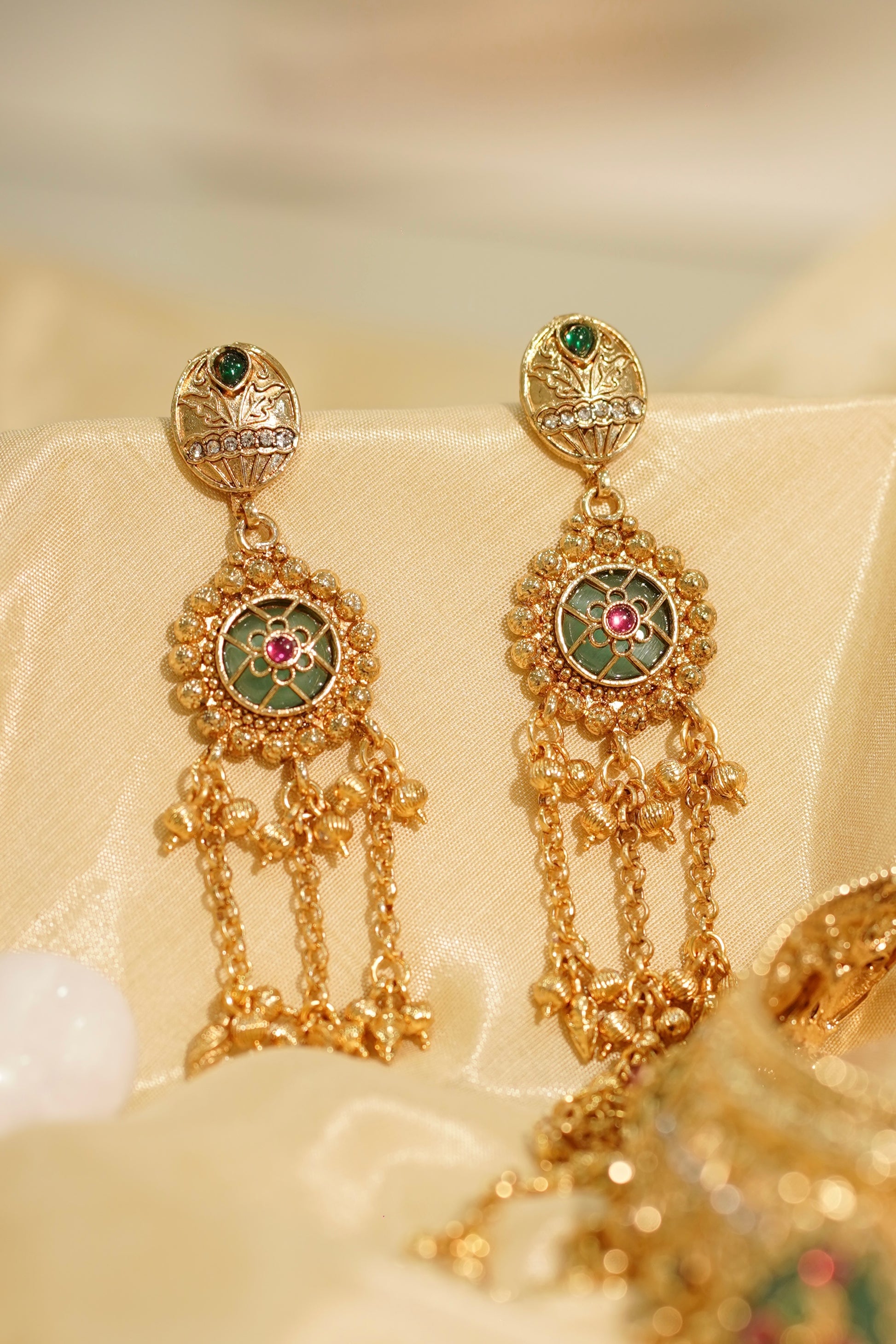 SEHAJ Necklace Set, view 4 — AFREEN by toor