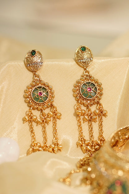 SEHAJ Necklace Set, view 4 — AFREEN by toor