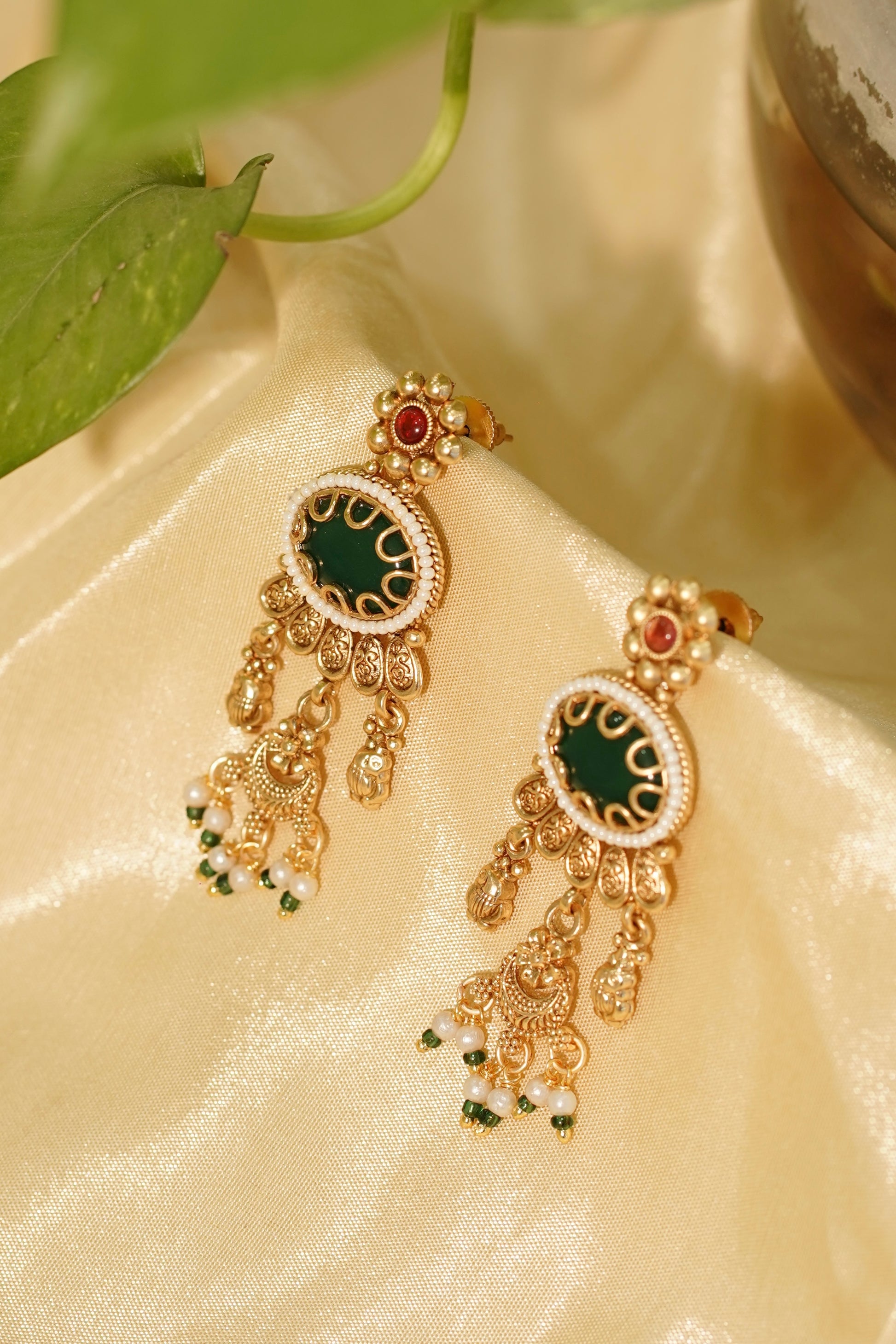 AYLA Necklace Set, view 4 — AFREEN by toor