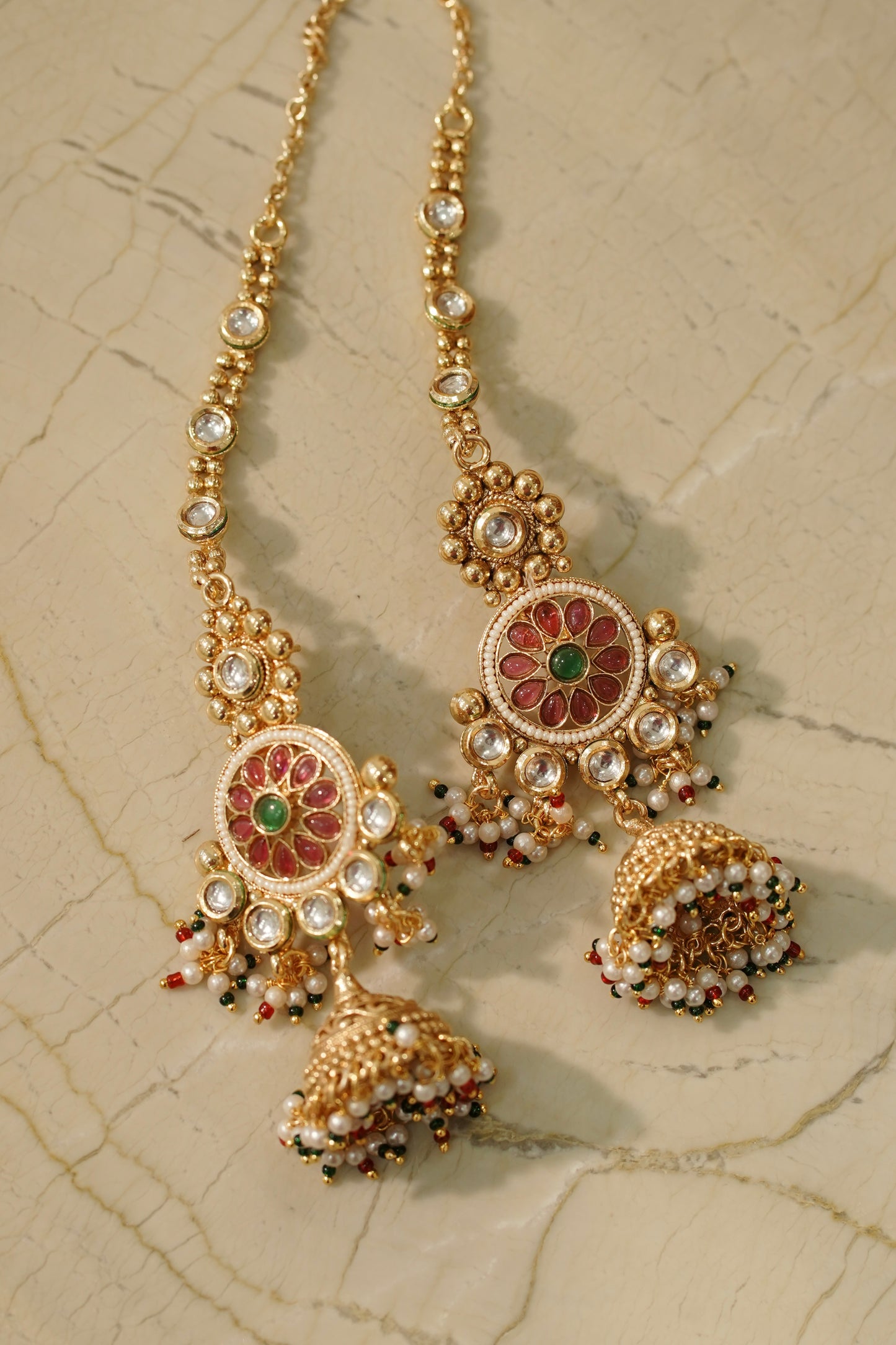 RESHAM Necklace Set, view 3 — AFREEN by toor