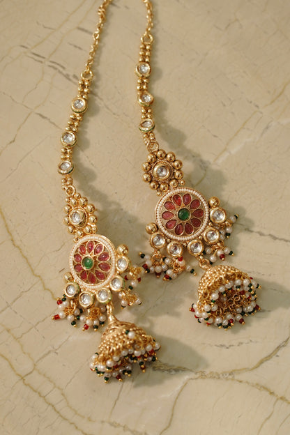 RESHAM Necklace Set, view 3 — AFREEN by toor