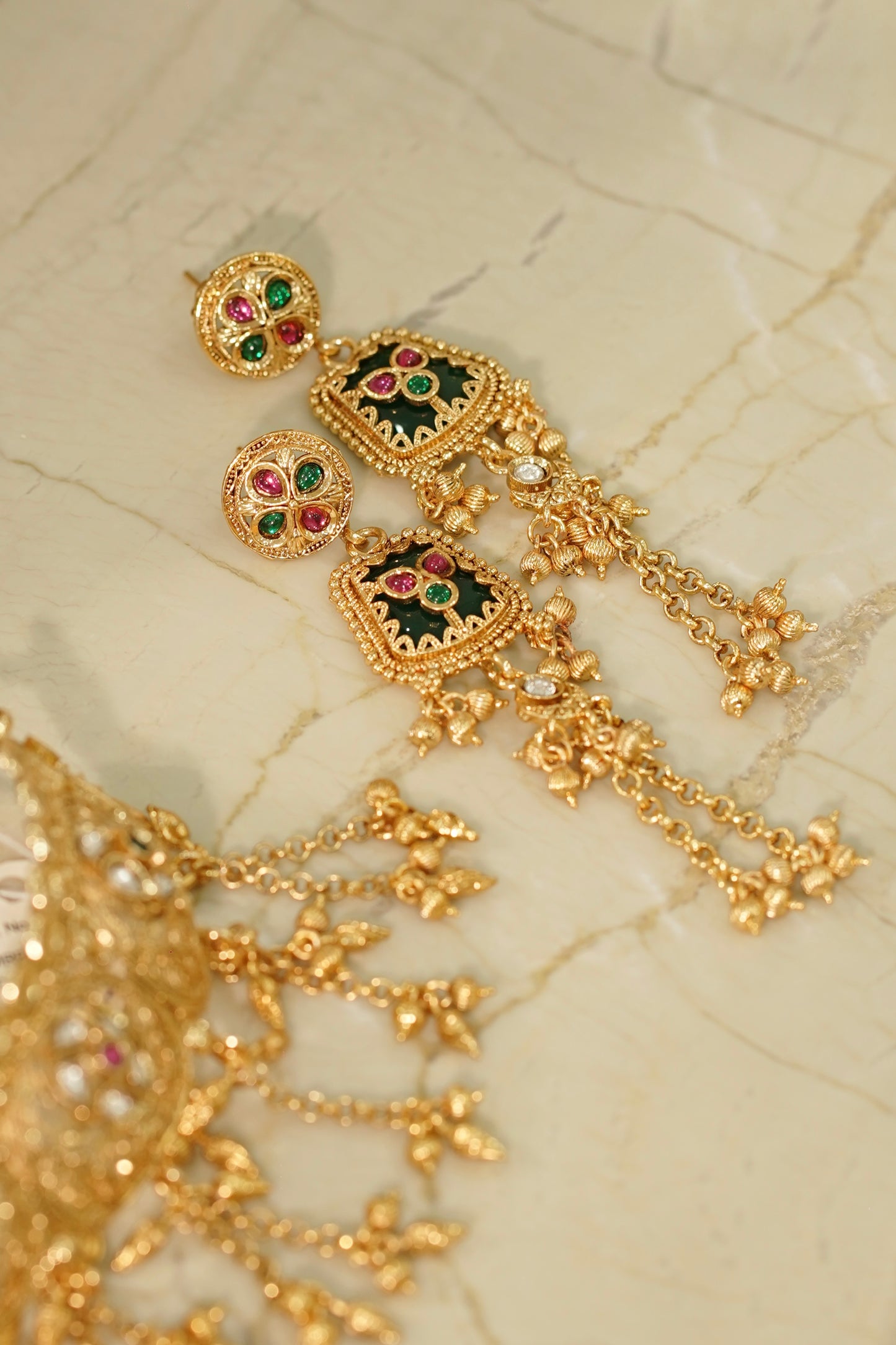 JYOTI Necklace Set, view 4 — AFREEN by toor