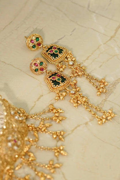 JYOTI Necklace Set, view 4 — AFREEN by toor