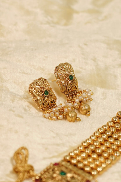 SHREYA Choker Set, view 5 — AFREEN by toor