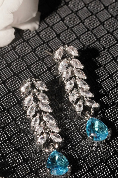ROSE- AD Diamanté Necklace Set