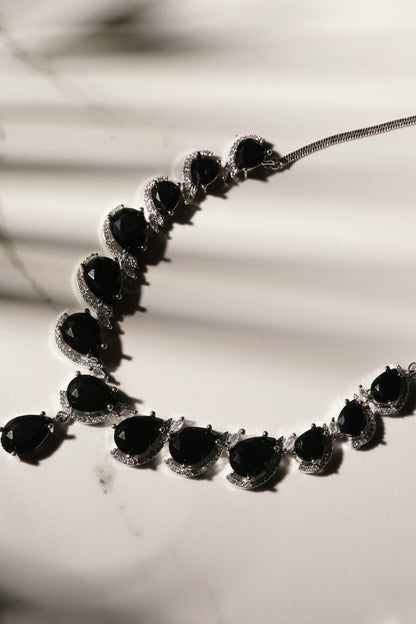 REET- AD Diamanté Necklace Set