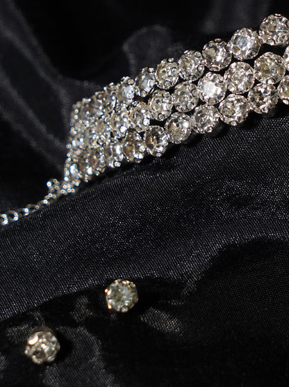 SIDRA- AD Diamanté Choker Necklace Set