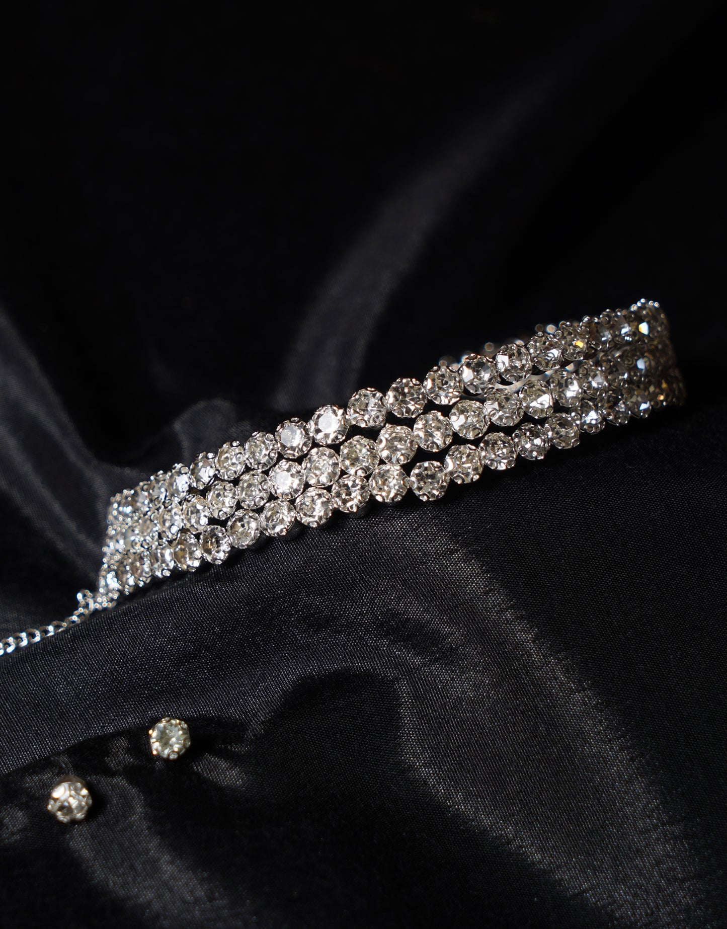 SIDRA- AD Diamanté Choker Necklace Set