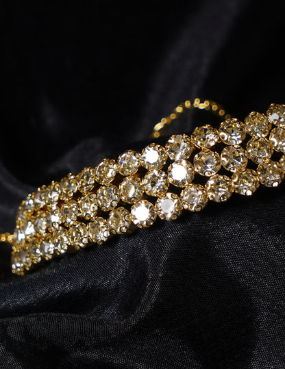 SIDRA- AD Diamanté Choker Necklace Set