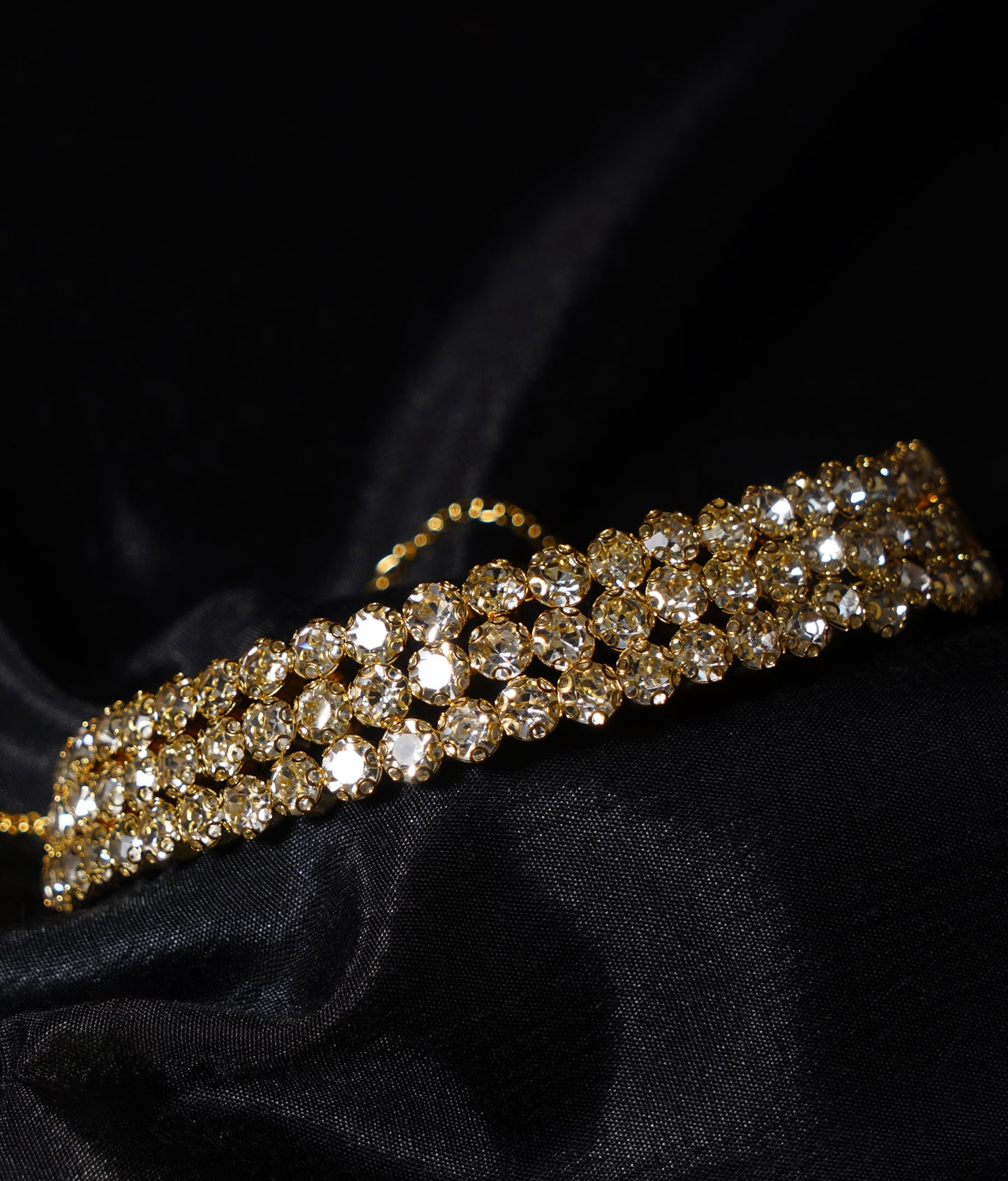 SIDRA- AD Diamanté Choker Necklace Set