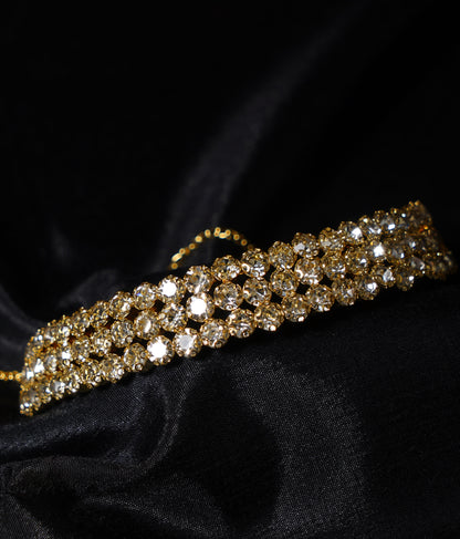 SIDRA- AD Diamanté Choker Necklace Set