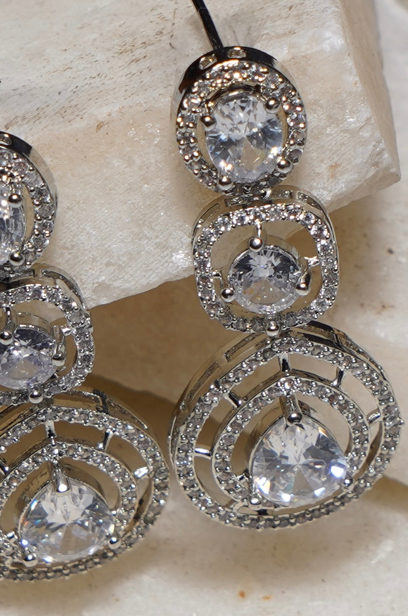 RANIA- AD Diamanté Necklace Set