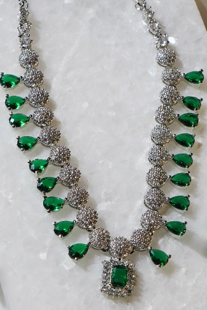 KASHI- AD Diamanté Necklace Set
