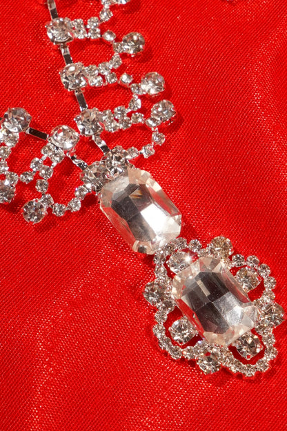ZOYA- AD Diamanté Necklace Set