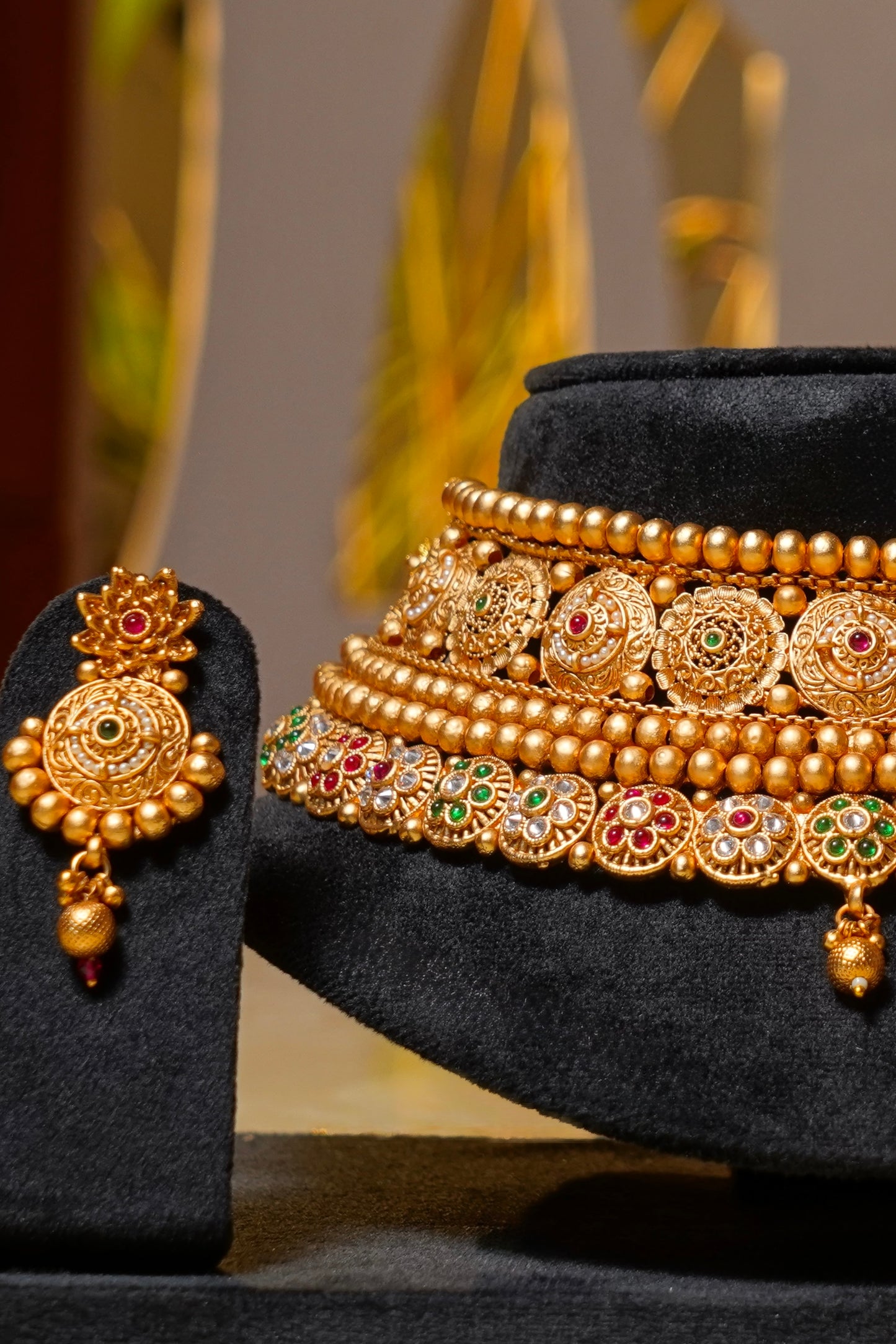 GULNAAR- Antique Bridal Set