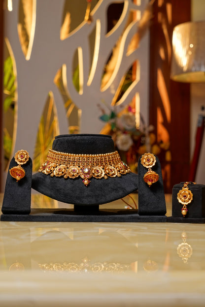 JUGNI- Antique Choker Set