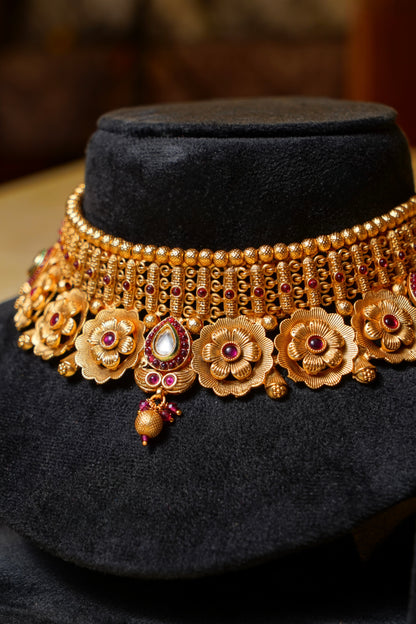 JUGNI- Antique Choker Set