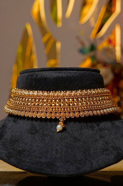 JOHAR- Antique Choker Set