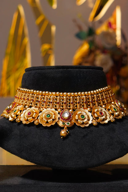 JUGNI- Antique Choker Set