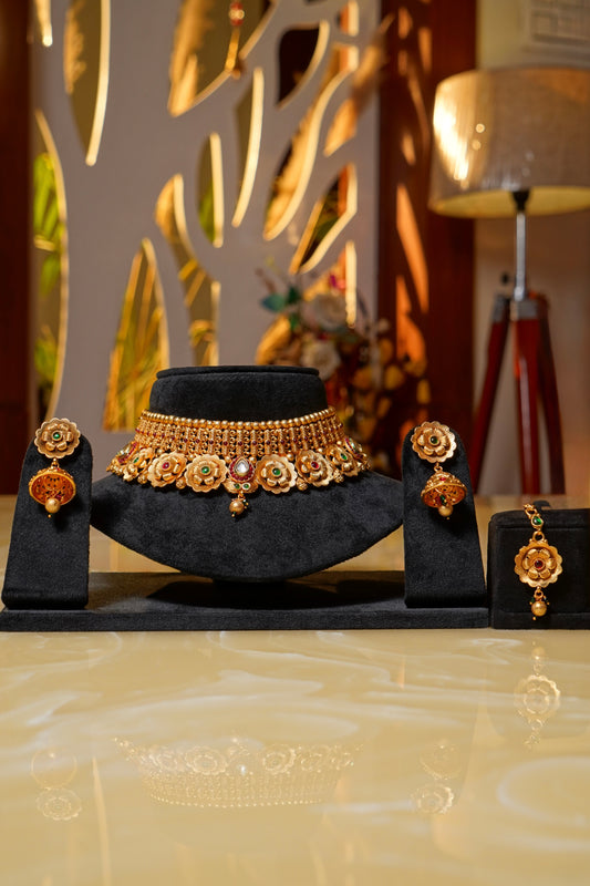 JUGNI- Antique Choker Set