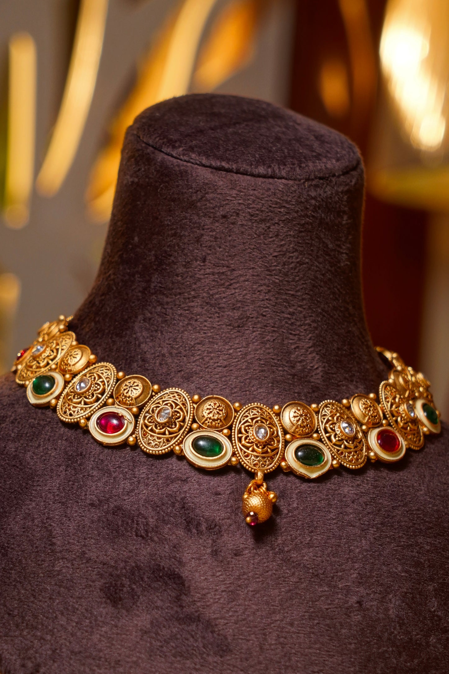 MAHI- Antique Choker Set