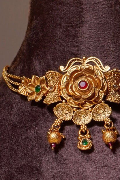 ROOHI- Antique Choker Set