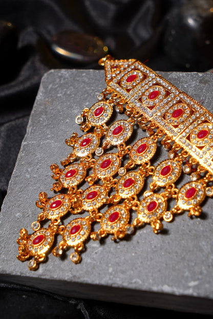 RUHI- Gold Choker Set
