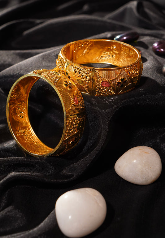 BULBUL- Gold Kangans (Pair of 2)