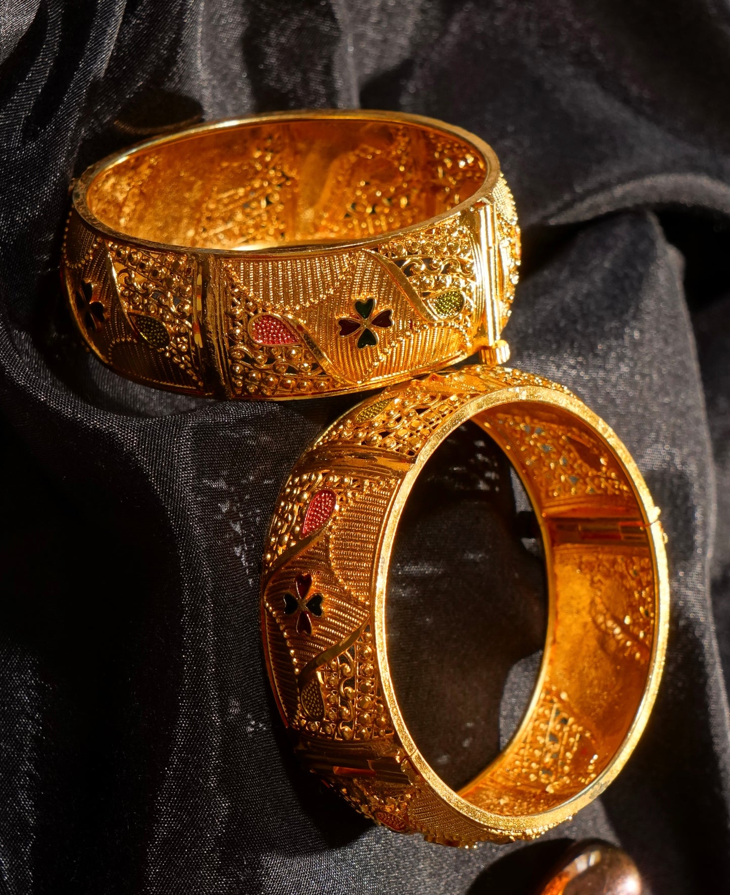 BULBUL- Gold Kangans (Pair of 2)