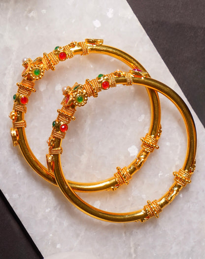 MEHAK- Golden Kadas (Set of 2)