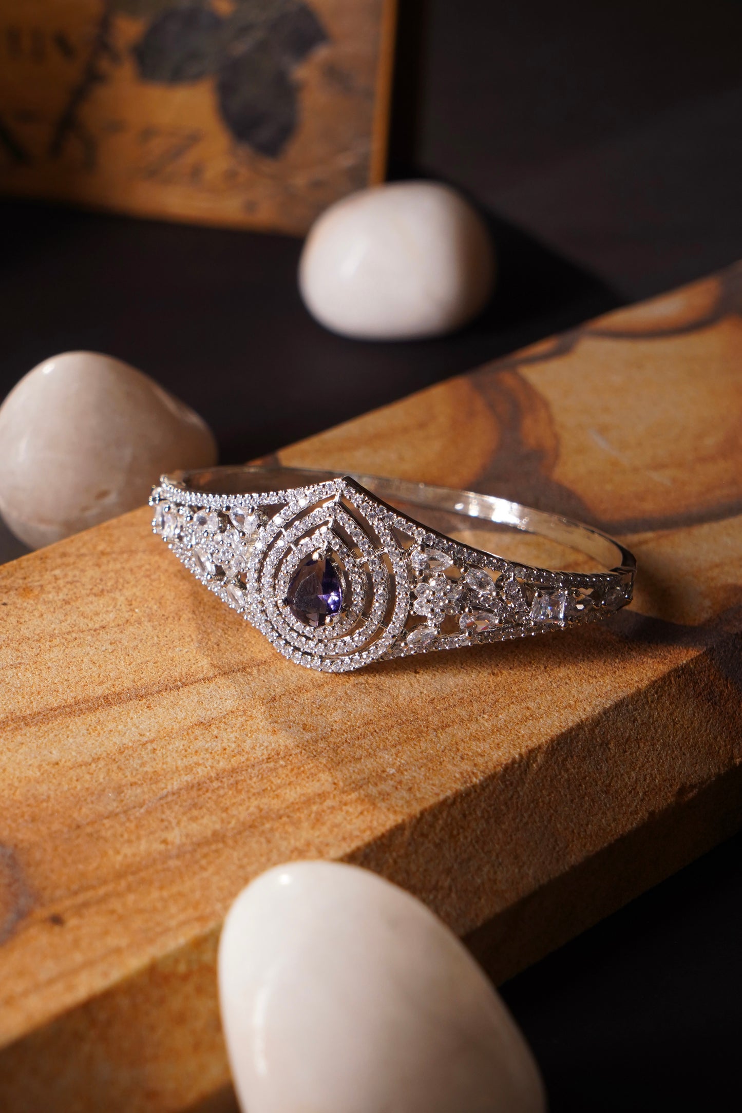 RUBAB- Silver AD Bracelet (Single)