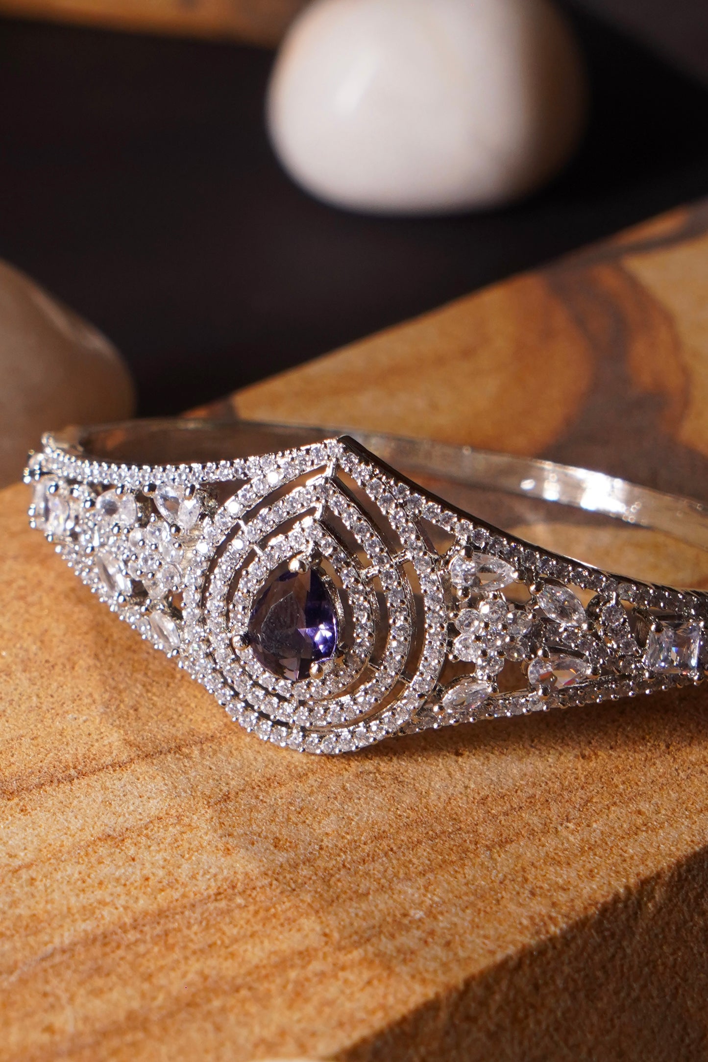 RUBAB- Silver AD Bracelet (Single)
