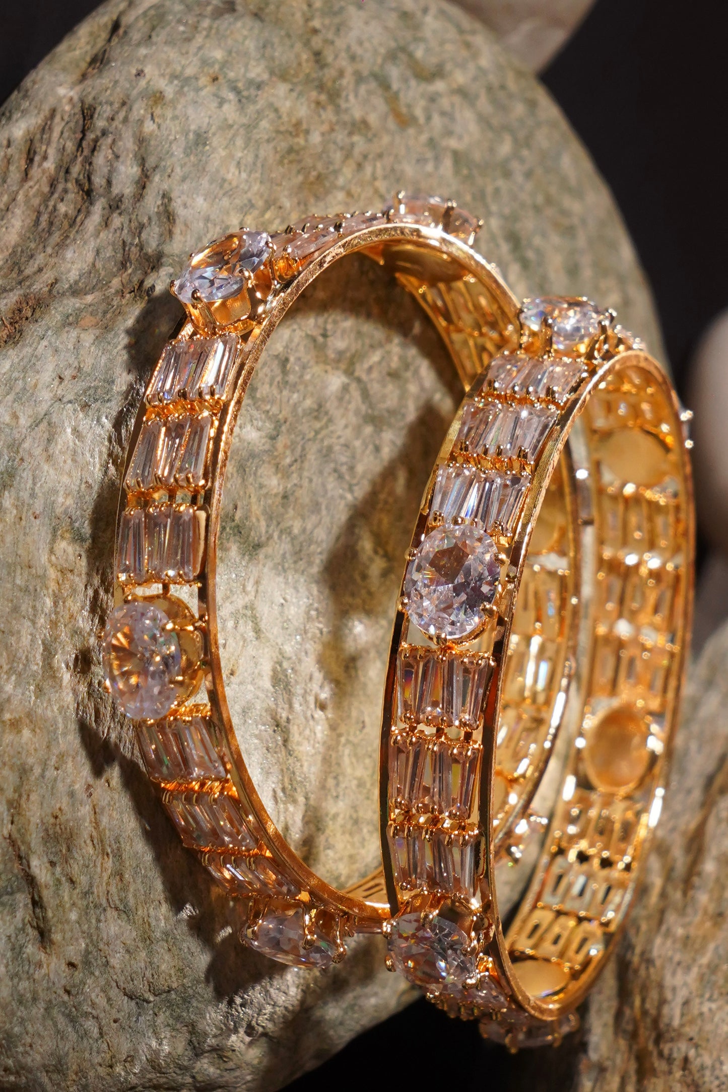 HEER- Lavish Diamond Bangles (Set of 2)