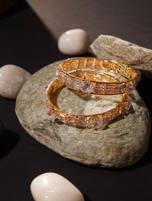 HEER- Lavish Diamond Bangles (Set of 2)